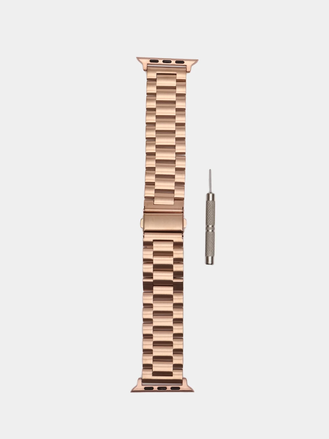 Розовый стальной ремешок для смарт-часов Apple Watch, 38-41 мм, 42-49 мм