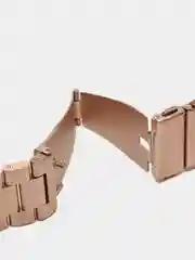 Розовый стальной ремешок для смарт-часов Apple Watch, 38-41 мм, 42-49 мм