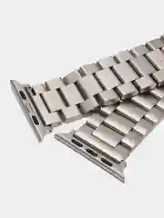 Розовый стальной ремешок для смарт-часов Apple Watch, 38-41 мм, 42-49 мм