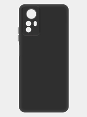 Чехол-накладка Krutoff Silicone Case для Xiaomi Redmi Note 12S черный
