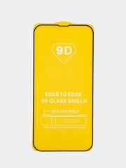Защитное стекло "SC" 5D Full Glue для Apple Iphone 13 Pro Max/6.7 (цвет=черный)