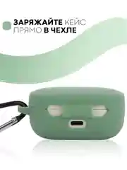 Лайм чехол для наушников Xiaomi Redmi AirDots 3, 2S, Мi True Wireless Earbuds Basic 2S КАРТОФАН