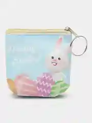 Голубой женский кошелек/монетница/для подарка/ключница/для наушников