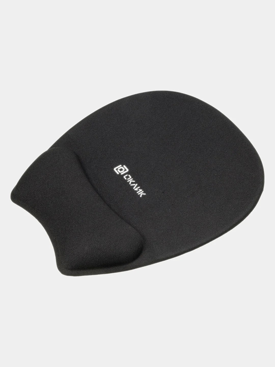 Коврик для мыши Oklick OK-RG0580-BK (S) черный, ткань, 245 х 220 х 24 мм