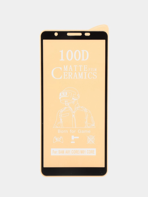 Защитное керамическое стекло - пленка матовое Samsung A01 core / M01 CORE