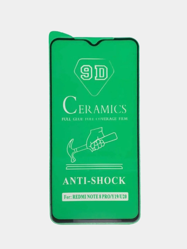 Защитное стекло CERAMICS 9D Full Glue для Xiaomi Poco M3