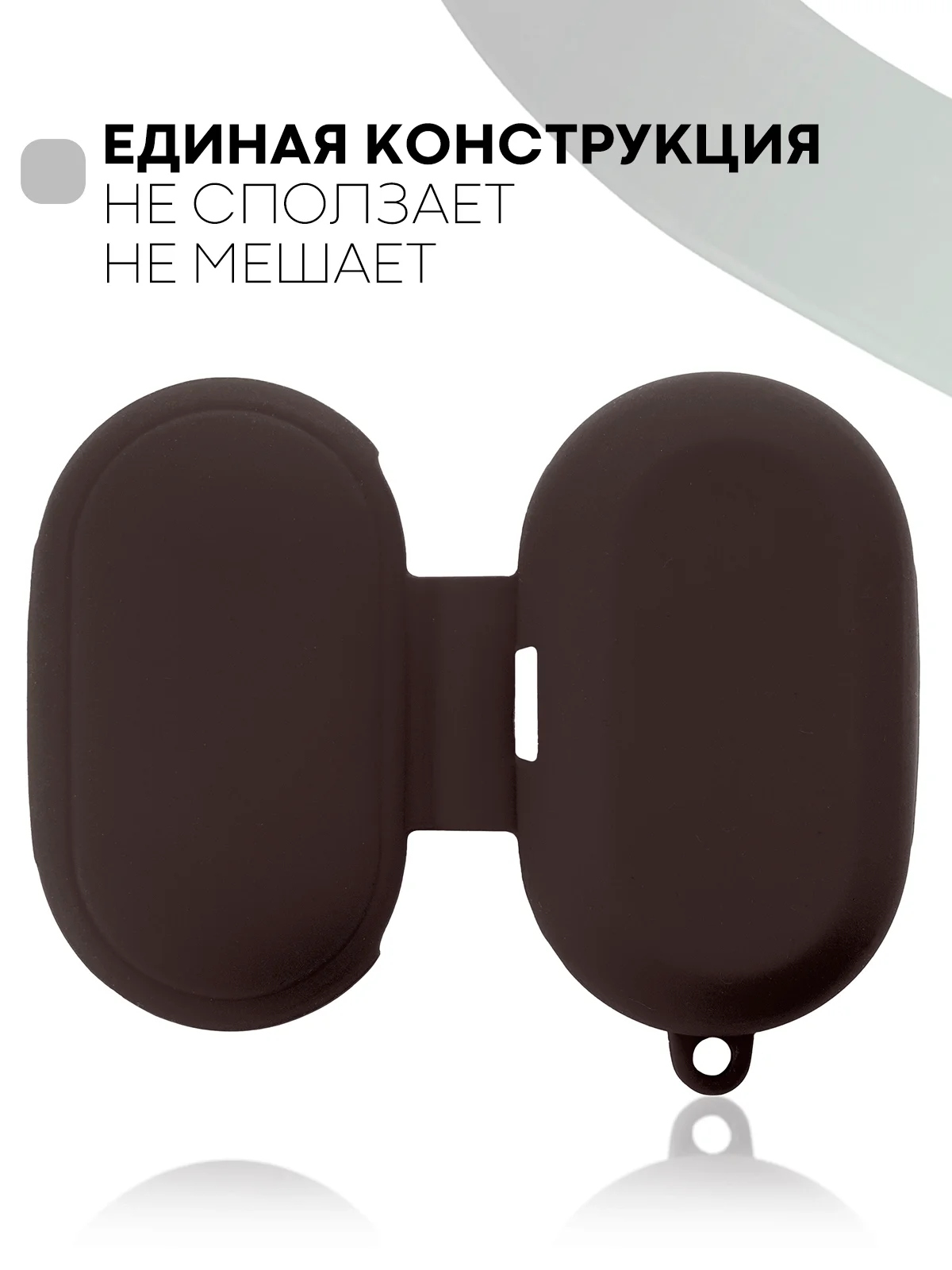 Красный чехол для Samsung Galaxy Buds / Buds+ Plus на наушники силиконовый КАРТОФАН тонкий матовый