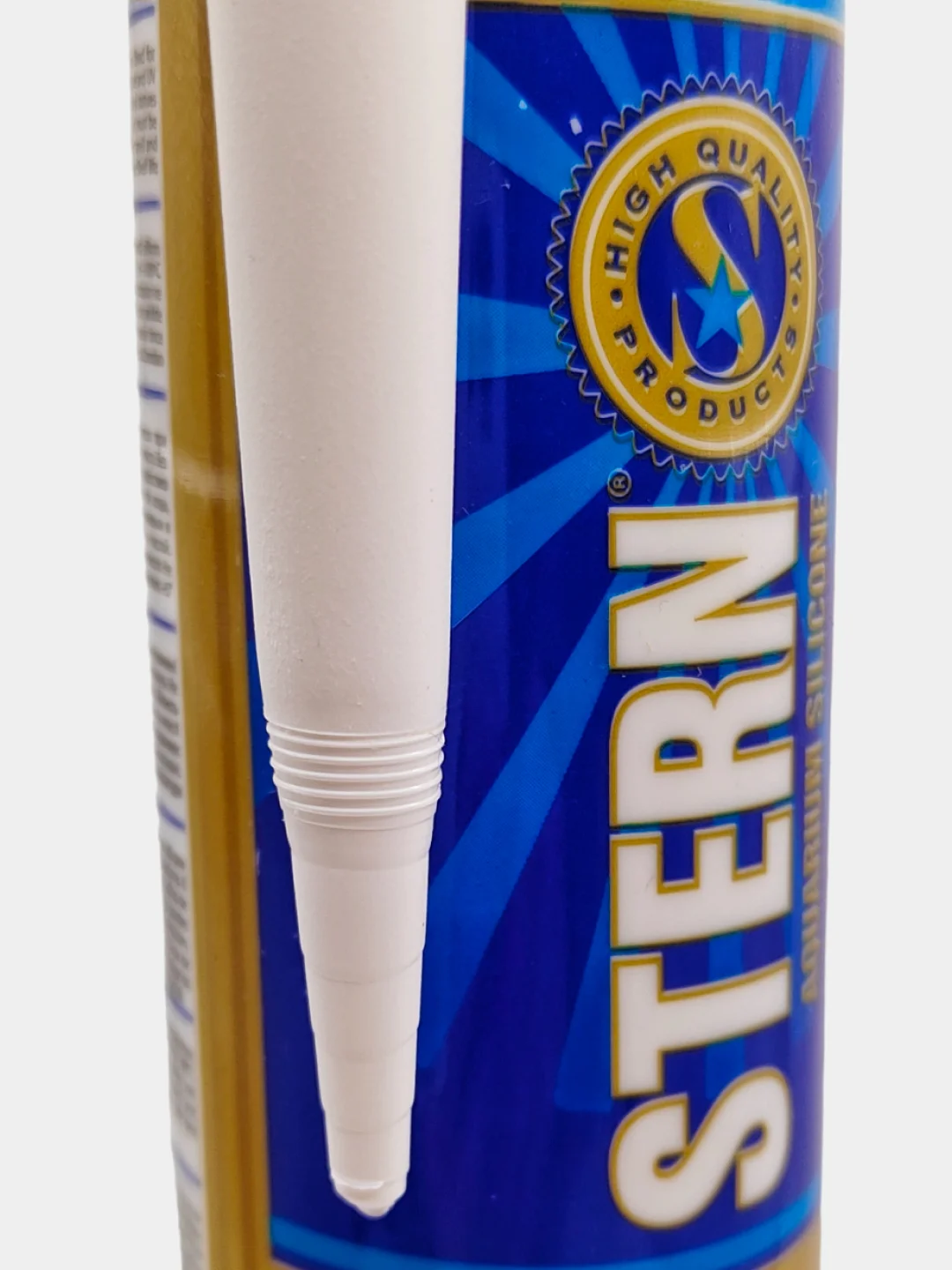 Герметик силиконовый для аквариумов, прозрачный, картридж 280ml STERN Турция