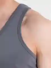 Белый майка мужская, однотонная