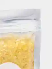 Желтый морская соль для ванн с шиммером, 200 грамм
