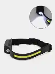 Фонарь налобный, аккумуляторный, светодиодный, LED, с сенсорным датчиком, 5 режимов