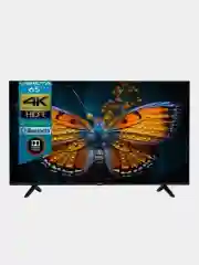 Черный телевизор LED 65" VeSta V65MU8500, 4K, HDR, SmartTV, BT 5.0, Wi-Fi 2.4-5.0 ГГц, черный
