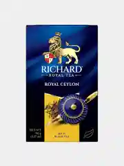 Чай черный Richard Royal Ceylon, крупнолистовой, 90 г