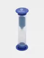 Синий настольные песочные часы цветные на 1/3/5/10 мин, 9 см