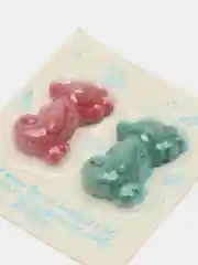 Разноцветный мыльные мелки для ванной Baffy Мелки для рисования, цвет Малиновый + Изумрудный