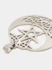 Серебряный кулон подвеска оберег мусульманский (шнурок в подарок)