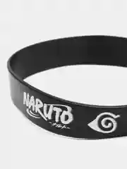 Алый набор силиконовых браслетов по аниме "Naruto" (Наруто)