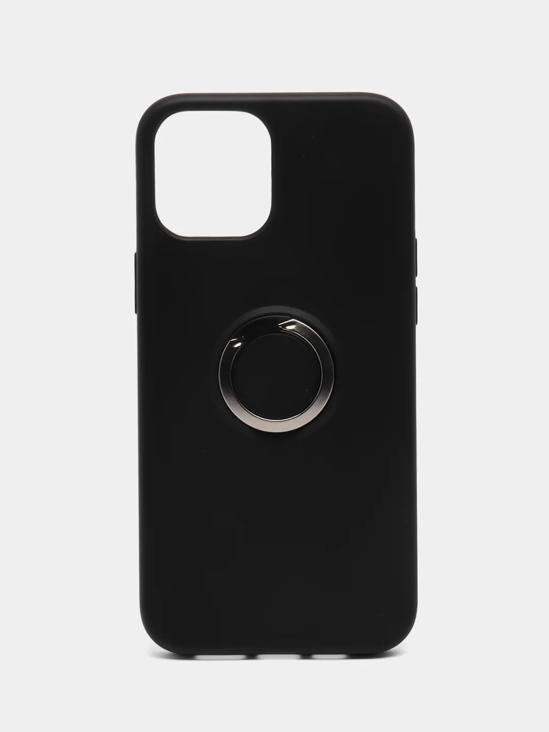 Черный чехол накладка с кольцом RING IPHONE 6/7/8/X/XR/XS/XSMAX/12/12MAX/11/11PRO/11PROMAX