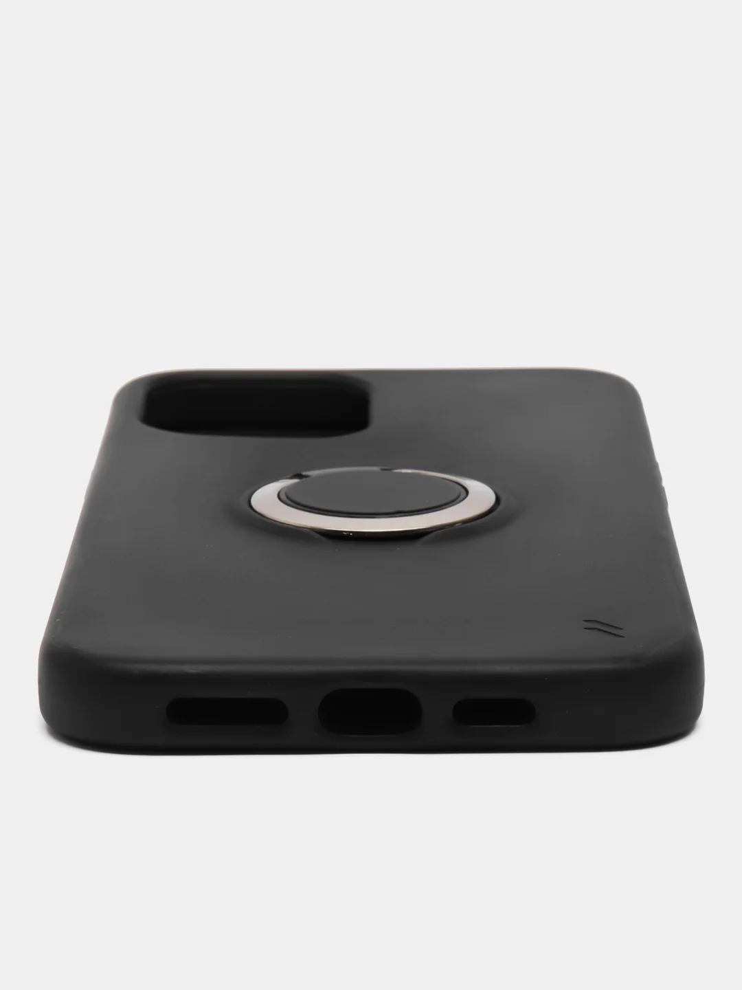 Черный чехол накладка с кольцом RING IPHONE 6/7/8/X/XR/XS/XSMAX/12/12MAX/11/11PRO/11PROMAX