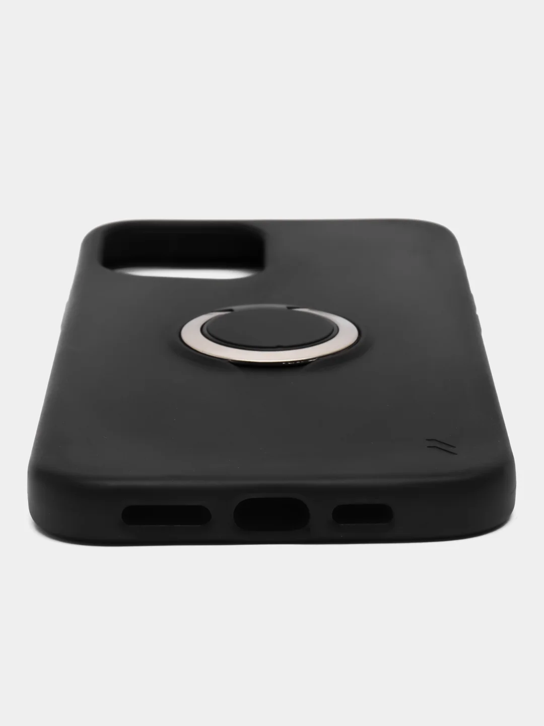 Черный чехол накладка с кольцом RING IPHONE 6/7/8/X/XR/XS/XSMAX/12/12MAX/11/11PRO/11PROMAX