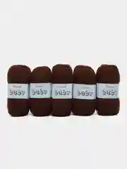 Тёмно-коричневый пряжа YarnArt Baby, 1-5 штук, акрил, 50 г, 150 м