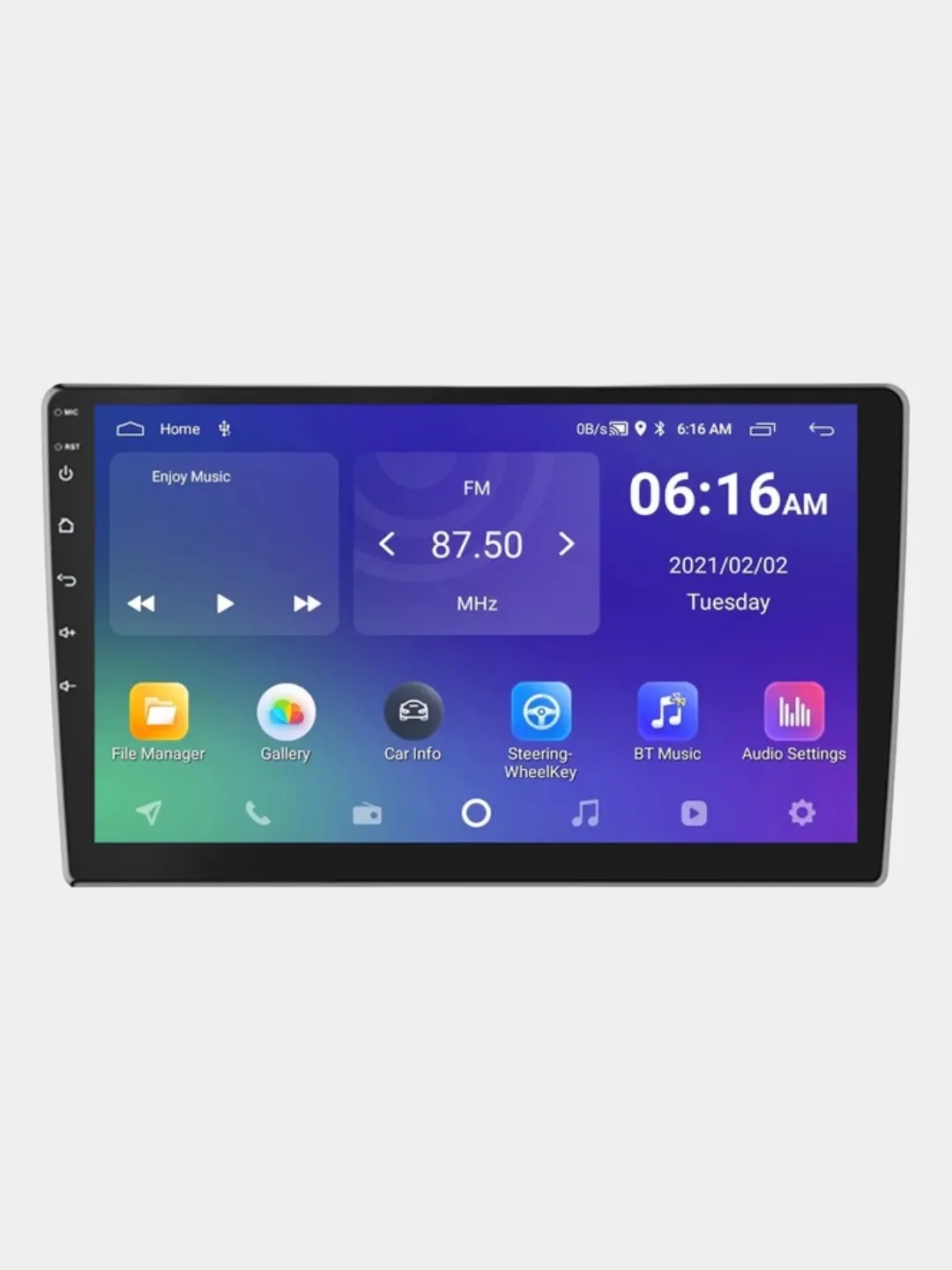 Магнитола Android 9 дюймов 2GB/64GB GPS,беспроводной Android auto car play Bluetooth, 2USB