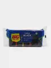 Губки кухонные BIG City life чёрные 5 шт