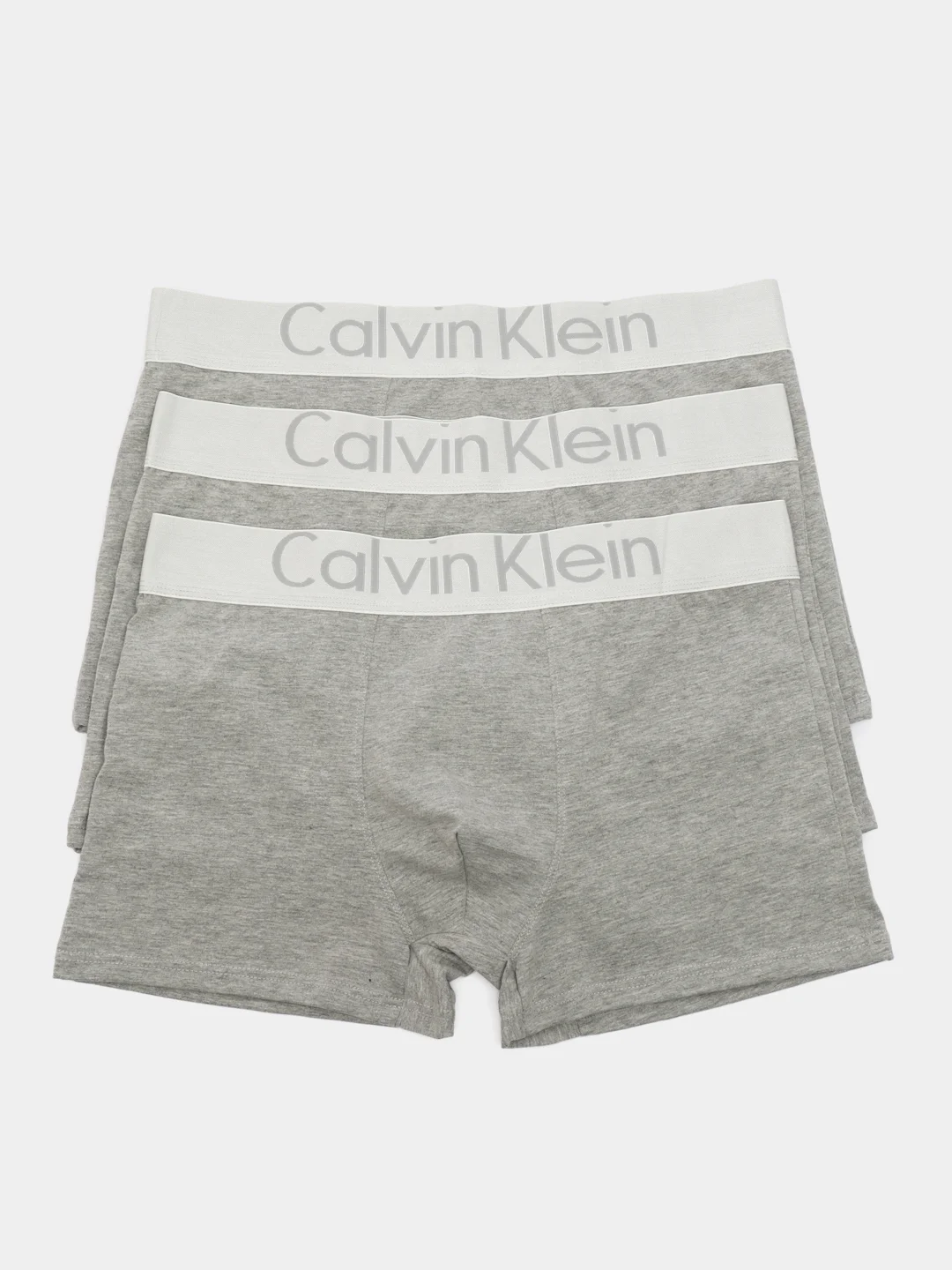 Серый трусы мужские боксеры Calvin Klein Jean