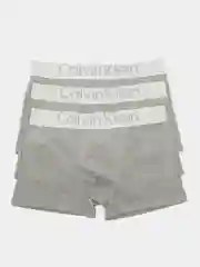 Серый трусы мужские боксеры Calvin Klein Jean