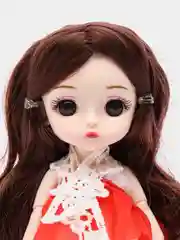Алый кукла шарнирная 15см глаза 3D стиль анимэ