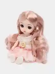 Конфетный кукла шарнирная 15см глаза 3D стиль анимэ