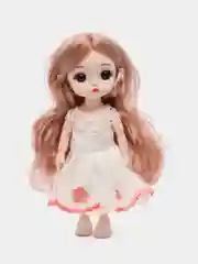 Лавандовый кукла шарнирная 15см глаза 3D стиль анимэ