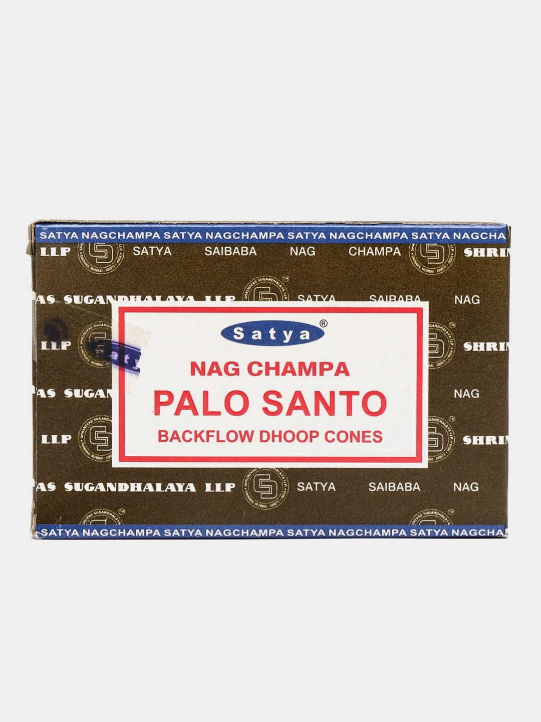 Благовония конусы стелющийся дым Пало Санто (Palo Santo) Satya, 10 шт