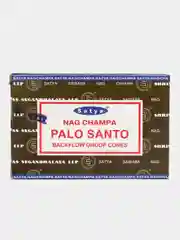 Благовония конусы стелющийся дым Пало Санто (Palo Santo) Satya, 10 шт