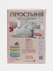 Манго простыня на резинке,Размер - 160/200,Высота борта -20см,Состав ткани -трикотаж