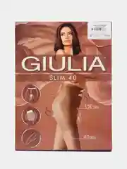 Бежевый колготки корректирующие Giulia SLIM 40 COMFORT