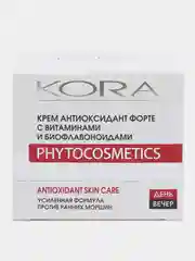 KORA, Крем антиоксидант форте с витаминами и биофлавоноидами, 50 мл