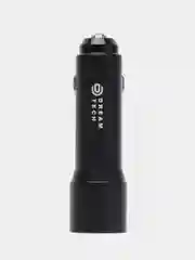 Черный автомобильное зарядное устройство АЗУ 2USB 2.4A удлиненное (совместимо с ВАЗ, ГАЗ)