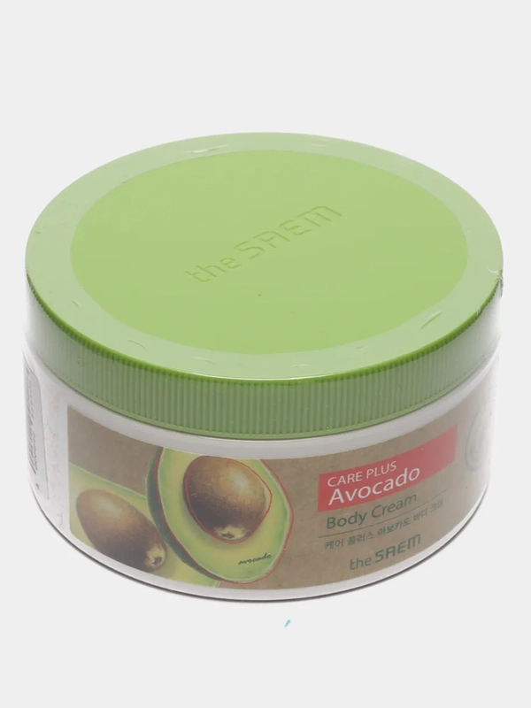 Крем для тела с экстрактом авокадо THE SAEM Care Plus Avocado Body Cream, 300 мл