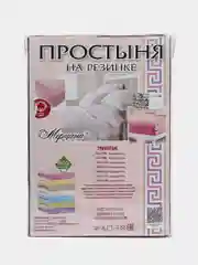 Фиолетовый простыня на резинке,Размер - 160/200,Высота борта -20см,Состав ткани -трикотаж