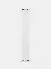 Белый силиконовый моно ремешок для часов Apple Watch 1-7, SE