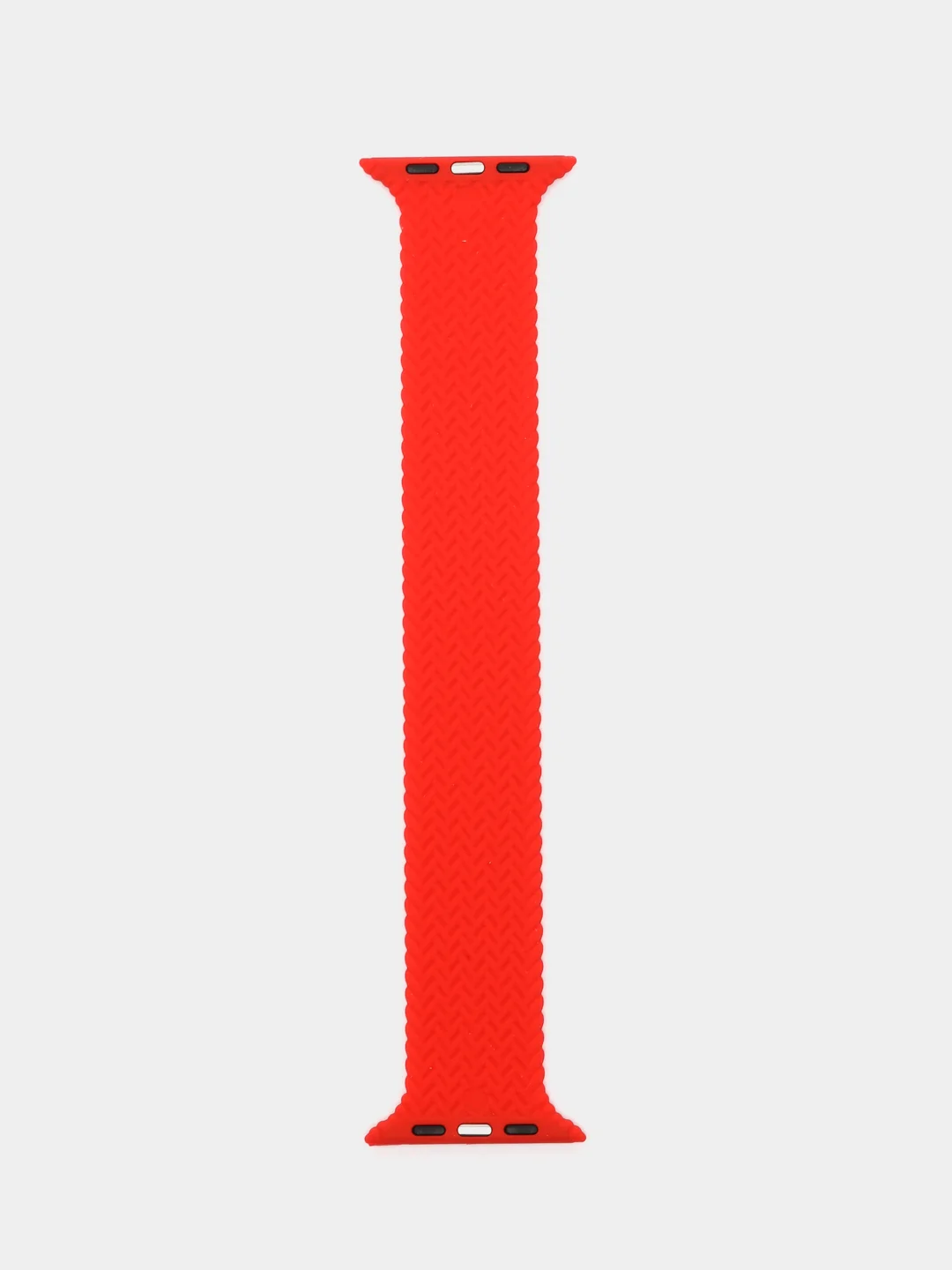 Кораллово-розовый силиконовый моно ремешок для часов Apple Watch 1-7, SE