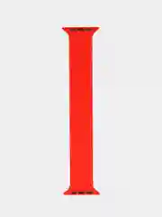 Красный силиконовый моно ремешок для часов Apple Watch 1-7, SE