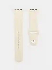 Бежевый силиконовый ремешок для часов Apple Watch 1-7, SE