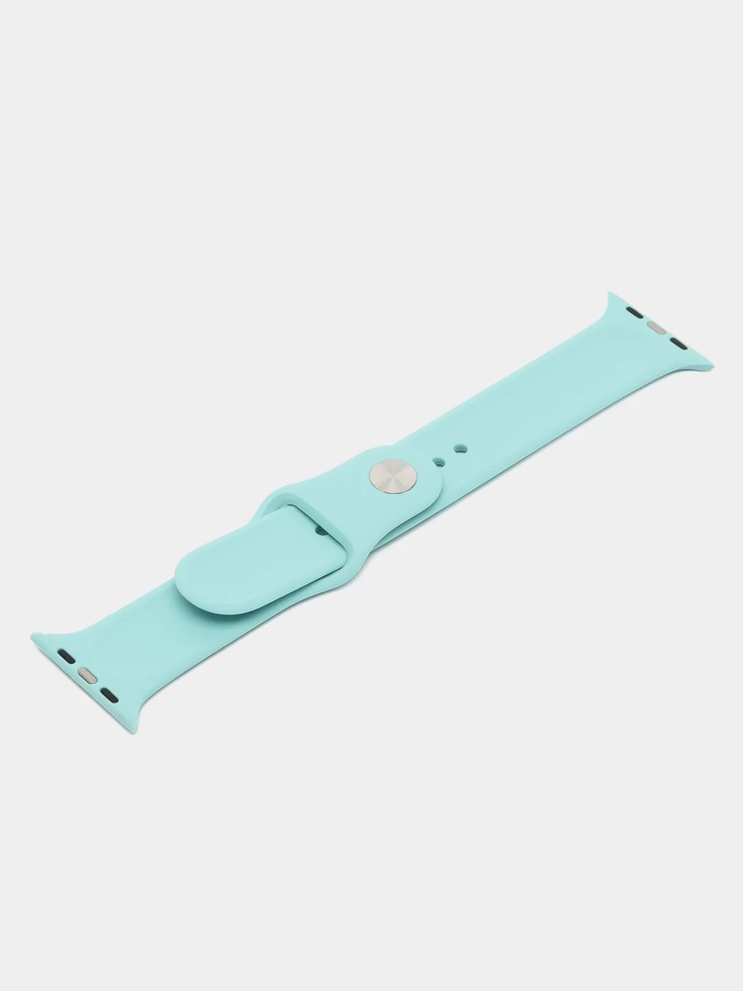 Бирюзовый силиконовый ремешок для часов Apple Watch 1-7, SE