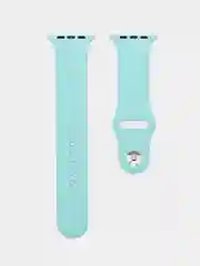 Бирюзовый силиконовый ремешок для часов Apple Watch 1-7, SE
