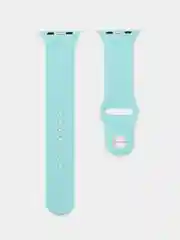 Бирюзовый силиконовый ремешок для часов Apple Watch 1-7, SE