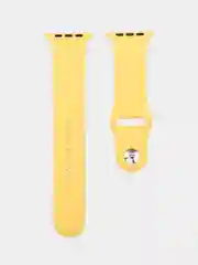 Желтый силиконовый ремешок для часов Apple Watch 1-7, SE