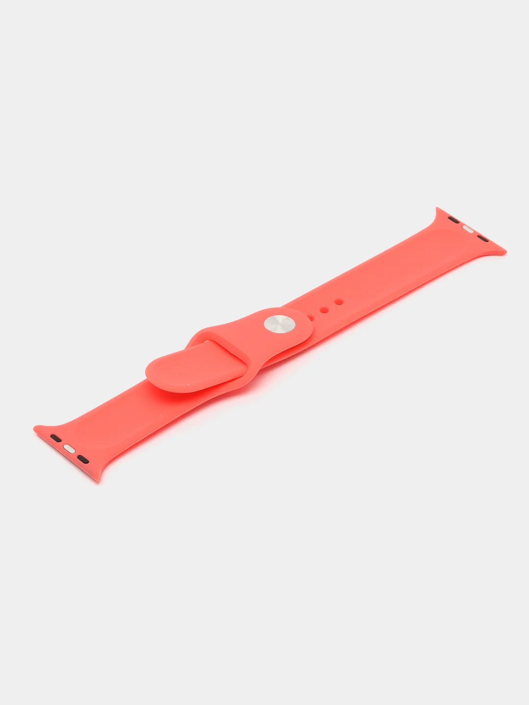 Коралловый силиконовый ремешок для часов Apple Watch 1-7, SE