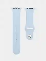Небесно-голубой силиконовый ремешок для часов Apple Watch 1-7, SE